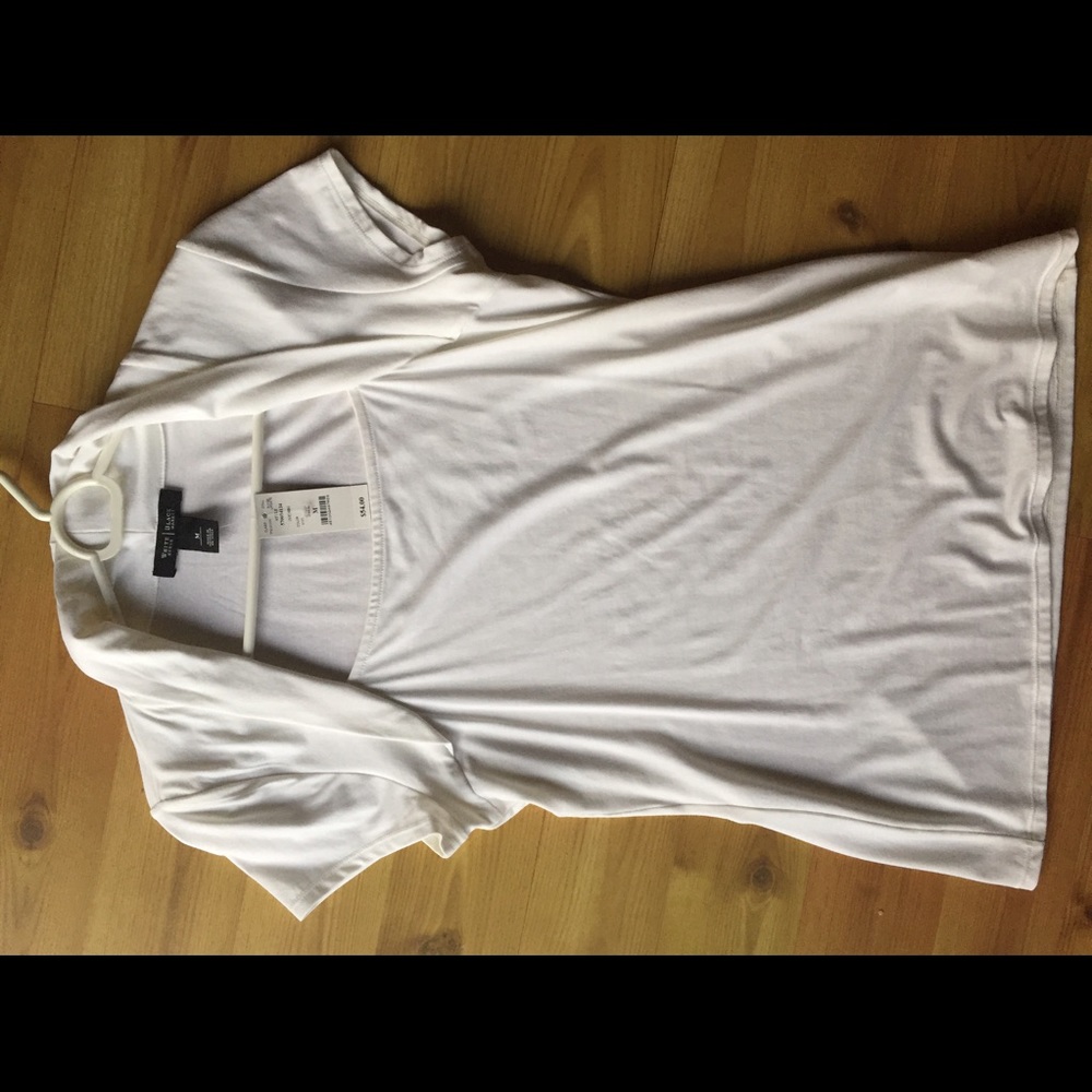 White shirt with sleeves